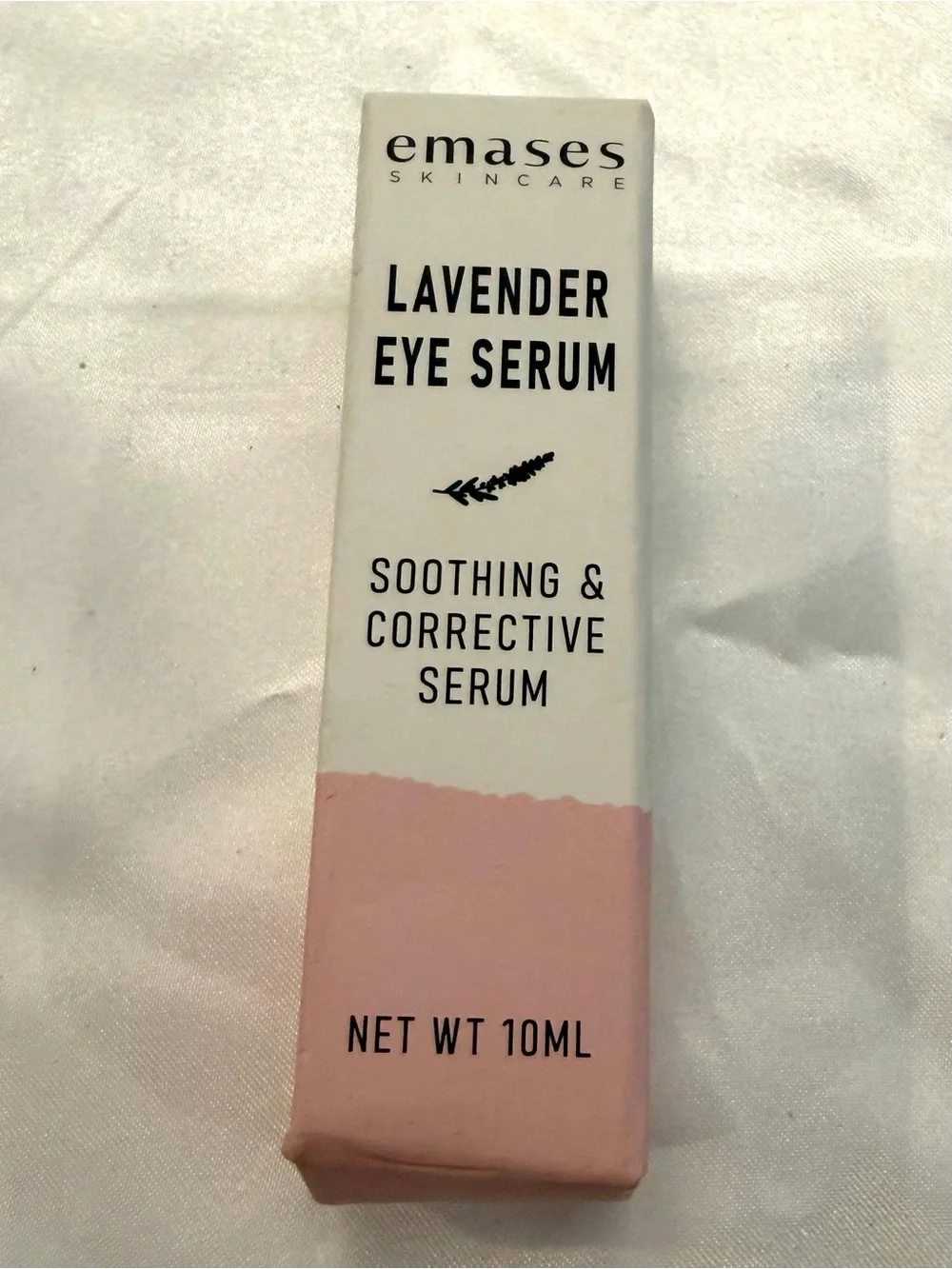 Emases Skincare Lavender Eye Serum Brand New In Box 10 ml MSRP $42 Damaged Box